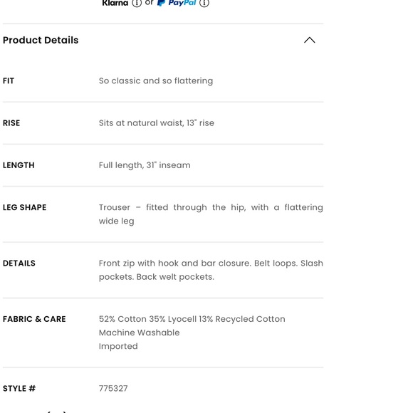 LOFT High Rise Trouser Jeans - Picture 4 of 6